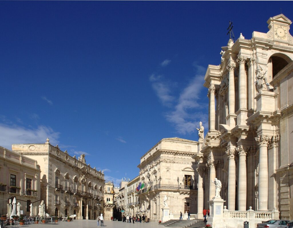 イタリアシチリア地方の風景画像